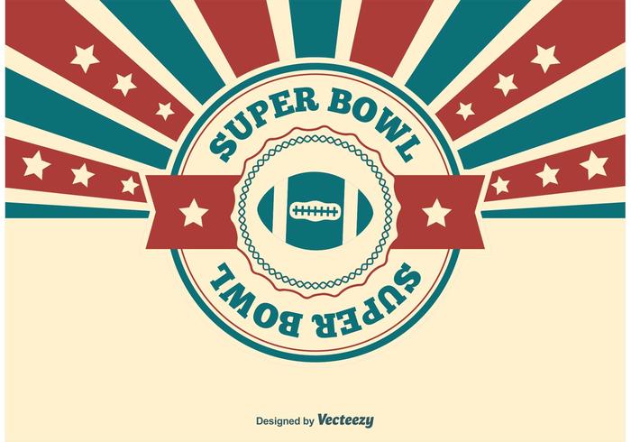 Super Bowl Illustratie vector