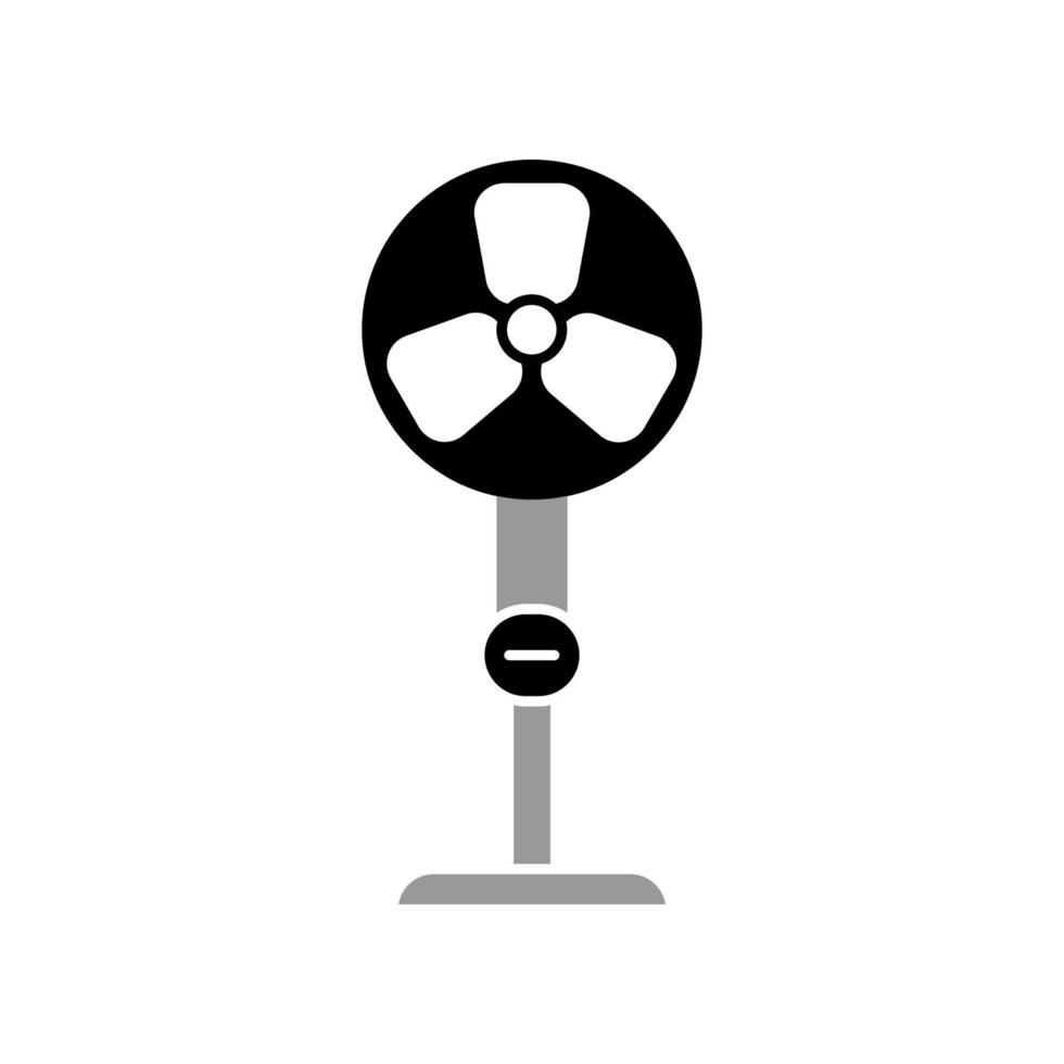 illustratie vectorafbeelding van stand fan icon vector