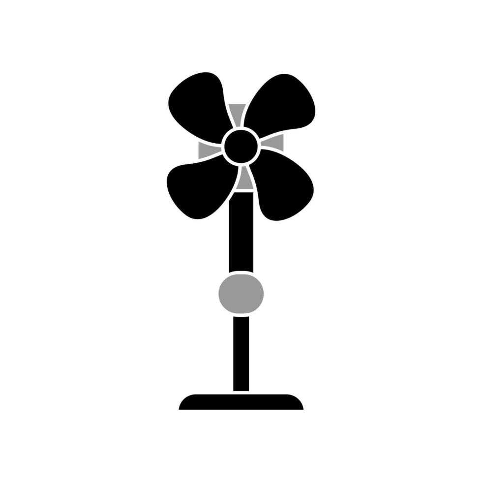 illustratie vectorafbeelding van stand fan icon vector