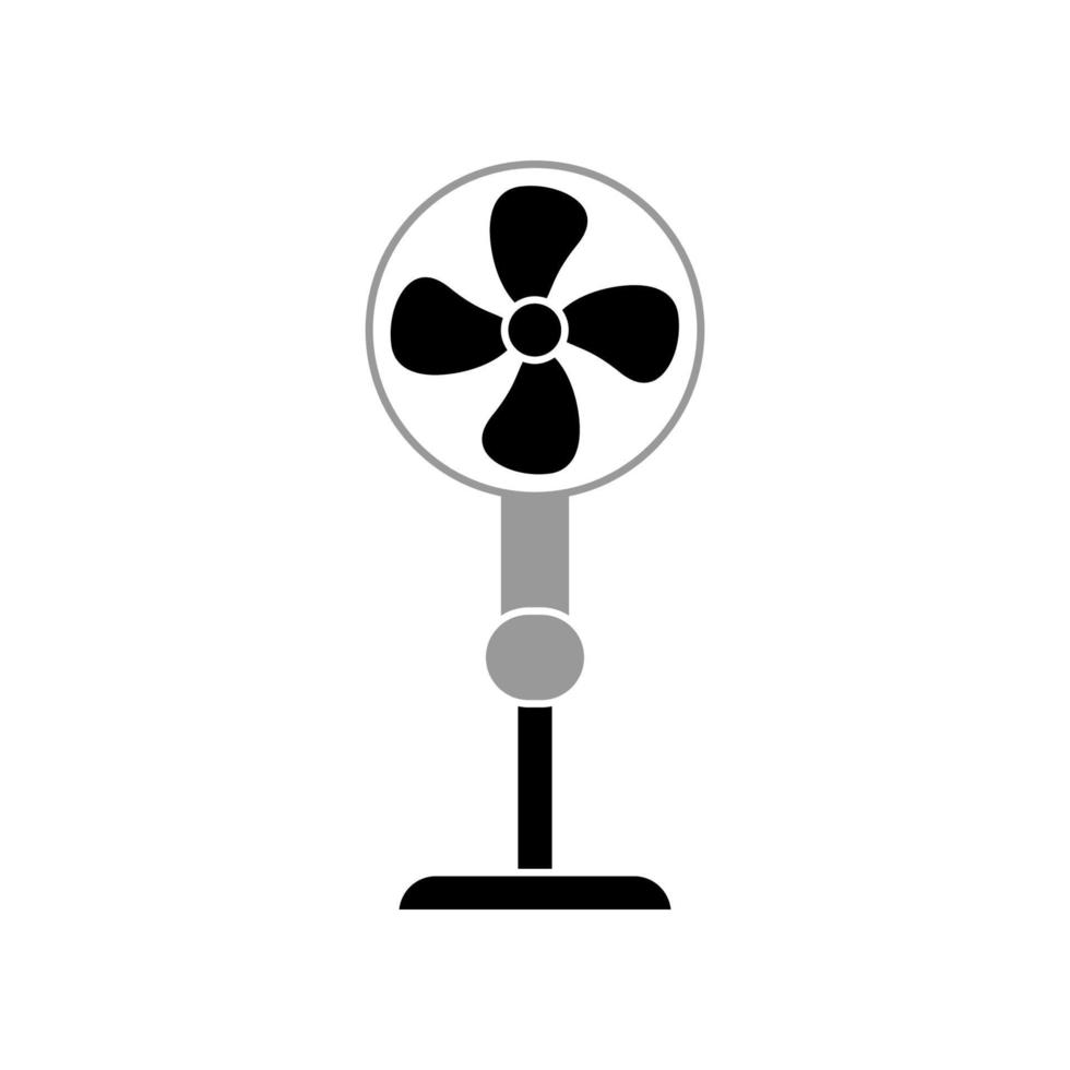 illustratie vectorafbeelding van stand fan icon vector