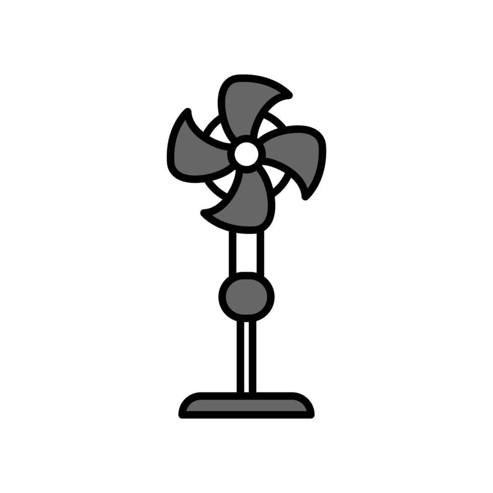 illustratie vectorafbeelding van stand fan icon vector