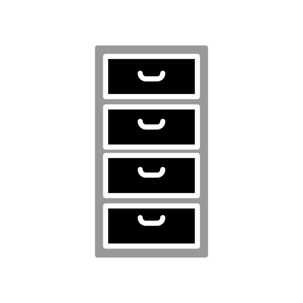 illustratie vectorafbeelding van kabinet icon vector