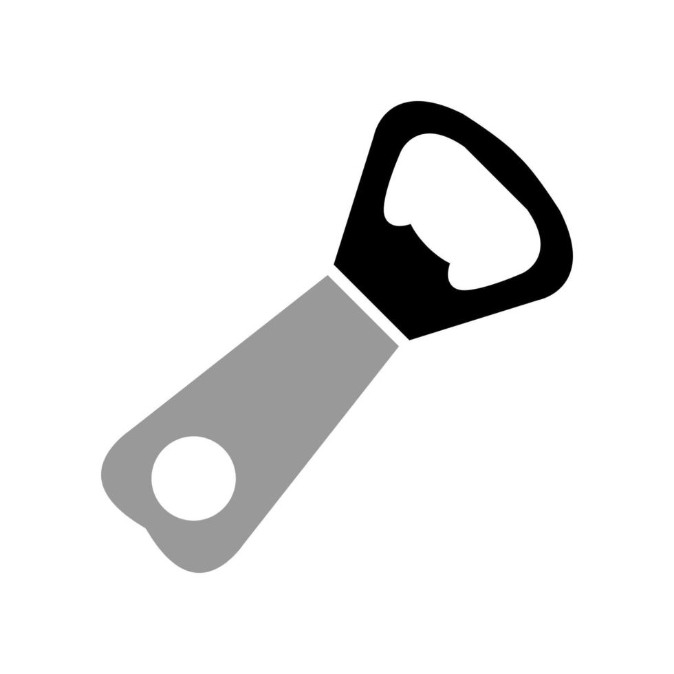 illustratie vectorafbeelding van flesopener icon vector