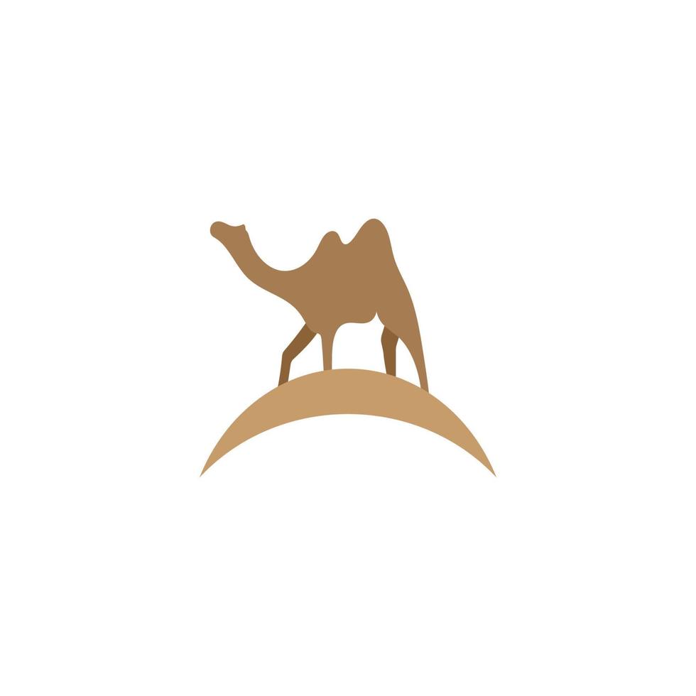 kameel vector pictogram vector illustratie ontwerp