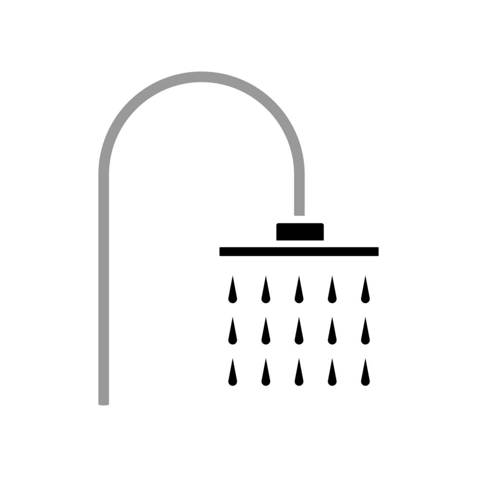 illustratie vectorafbeelding van douche icon vector