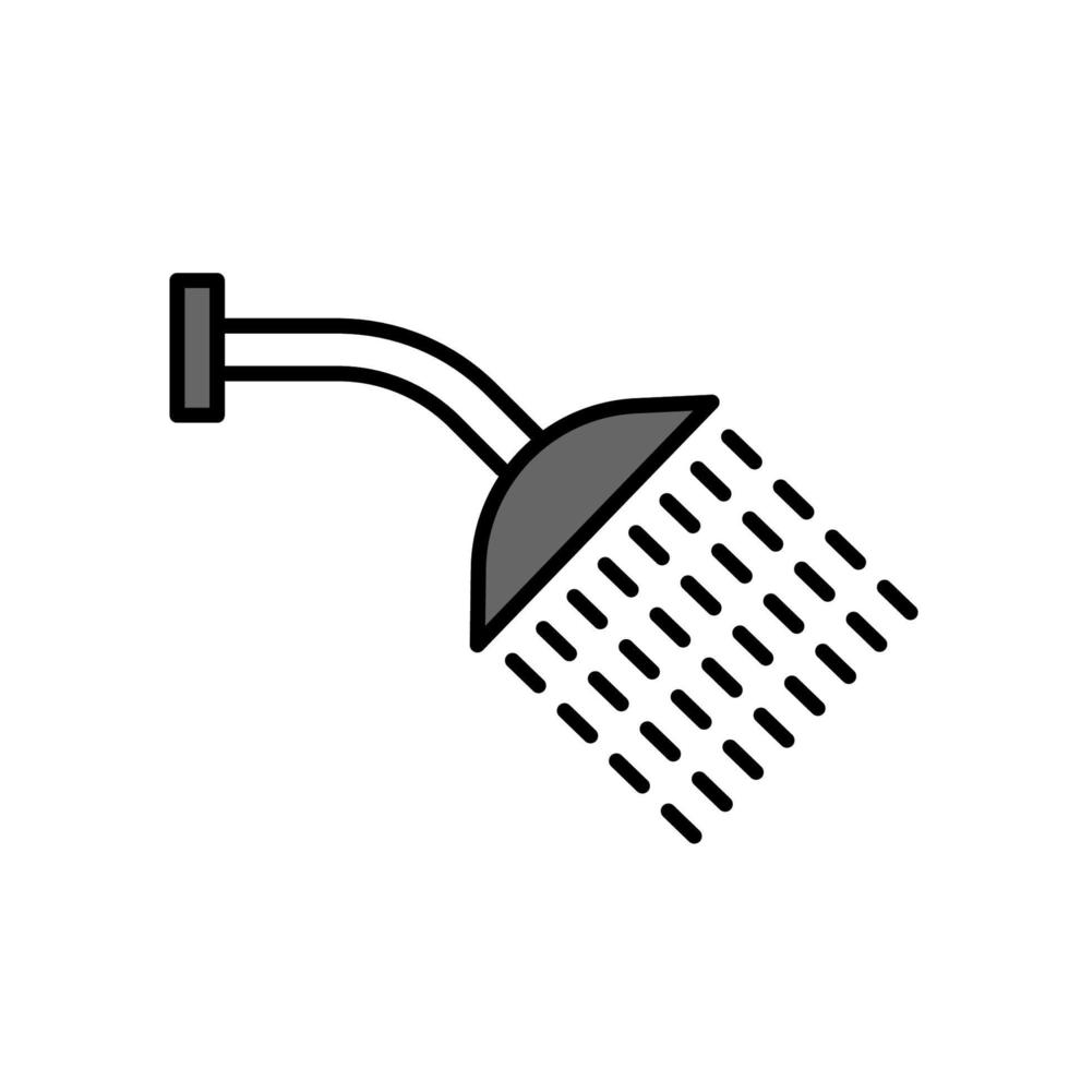 illustratie vectorafbeelding van douche icon vector