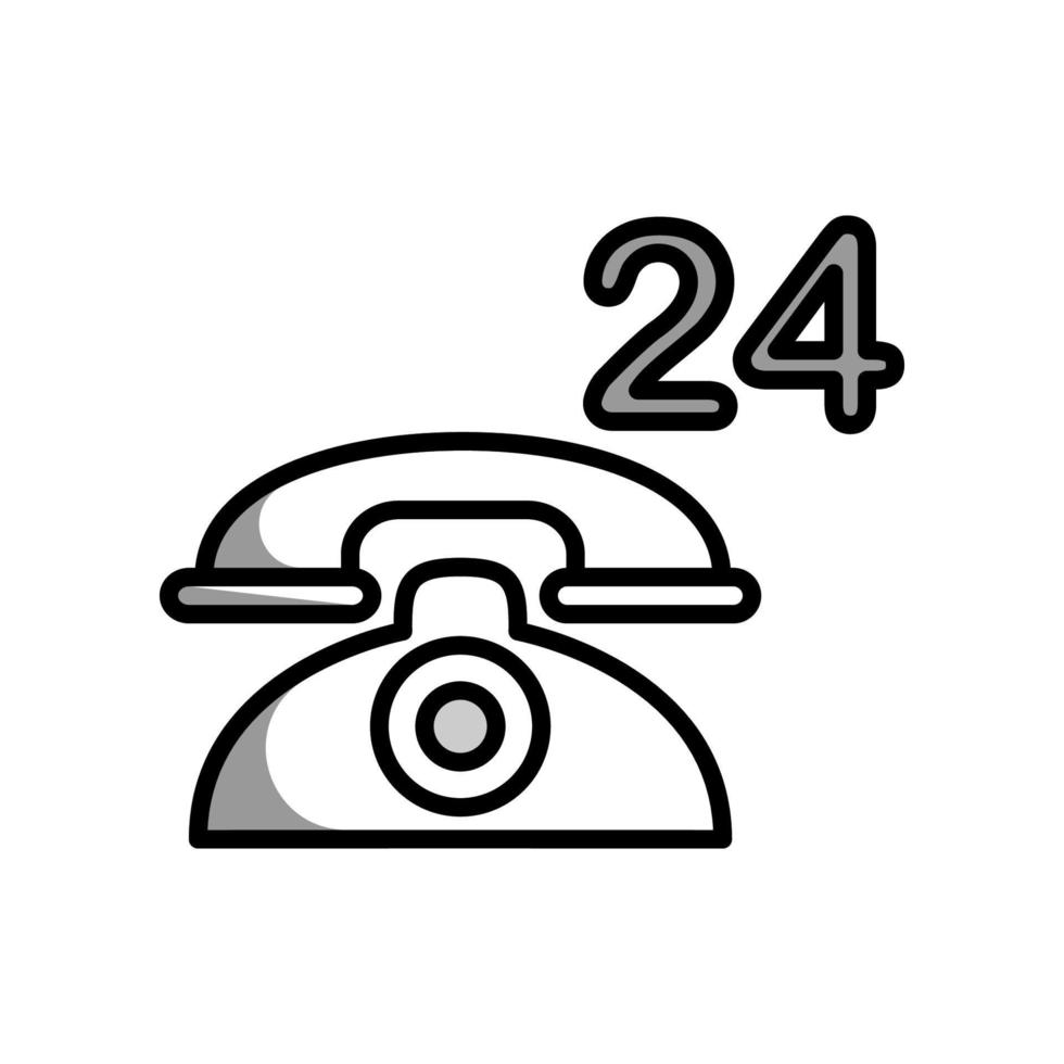 illustratie vectorafbeelding van telefoonpictogram vector