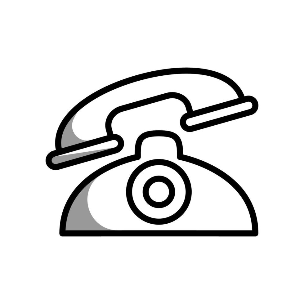 illustratie vectorafbeelding van telefoonpictogram vector