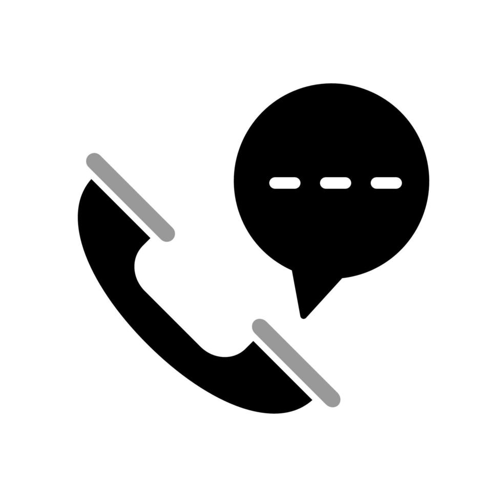 illustratie vectorafbeelding van telefoonpictogram vector