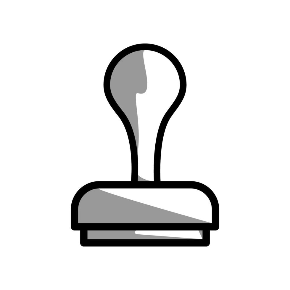 illustratie vectorafbeelding van stempel icon vector