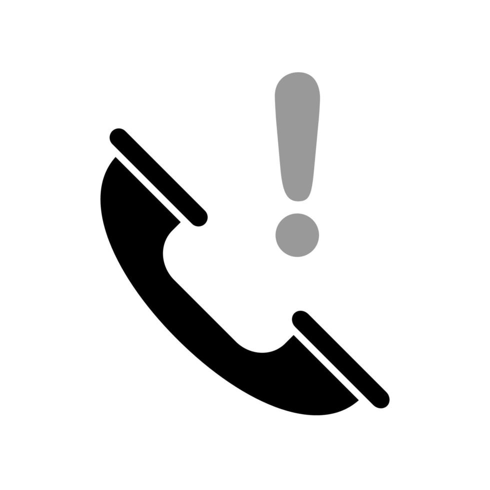 illustratie vectorafbeelding van telefoonpictogram vector