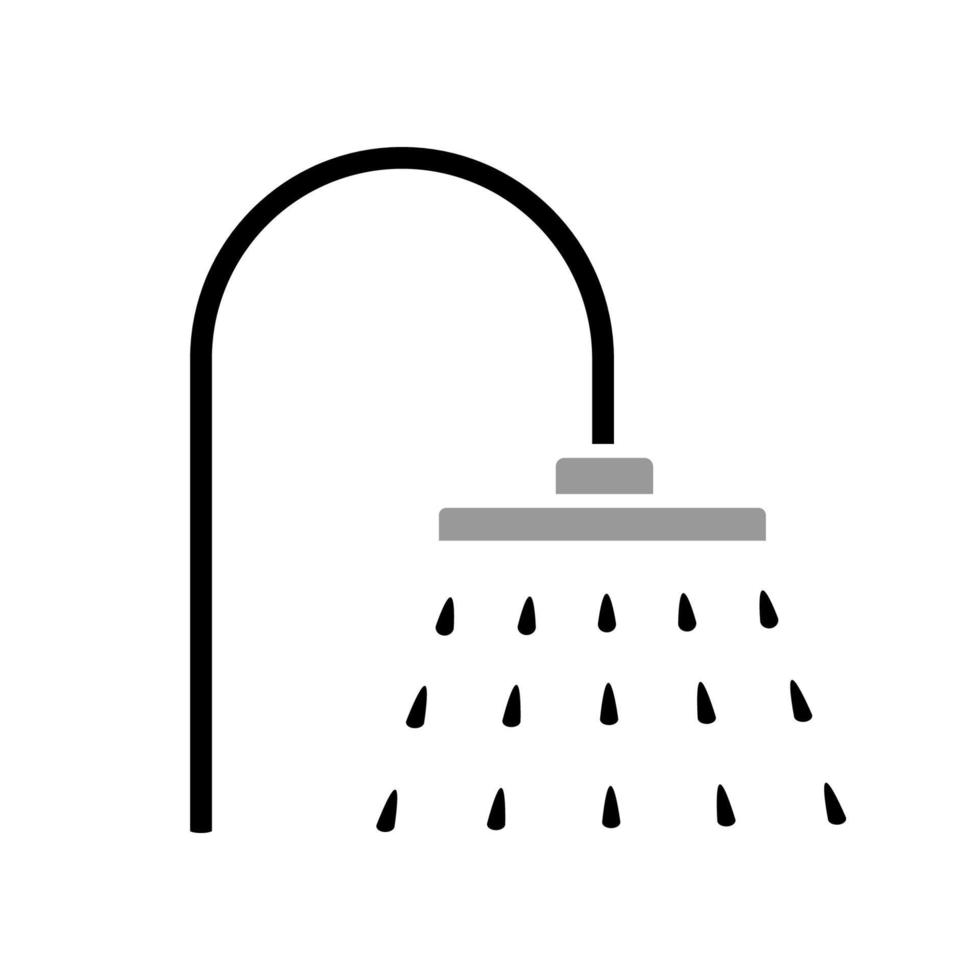 illustratie vectorafbeelding van douche icon vector