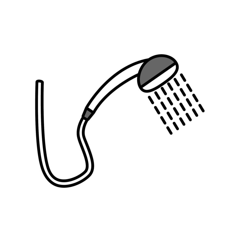 illustratie vectorafbeelding van douche icon vector