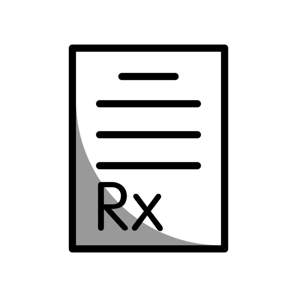 illustratie vectorafbeelding van rx icon vector