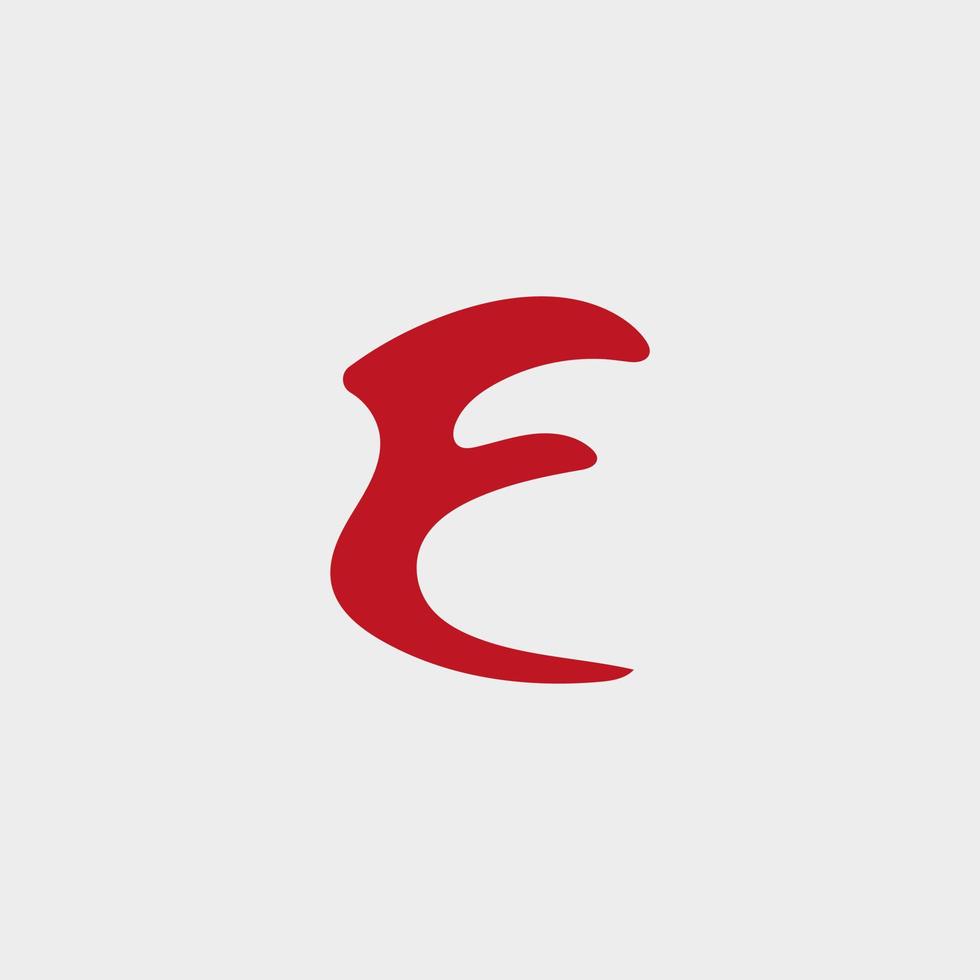 letter e logo ontwerp gratis vector bestand,