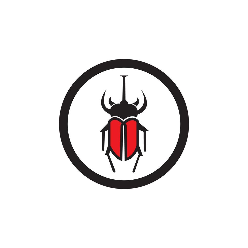 bug vector illustratie pictogram ontwerpsjabloon