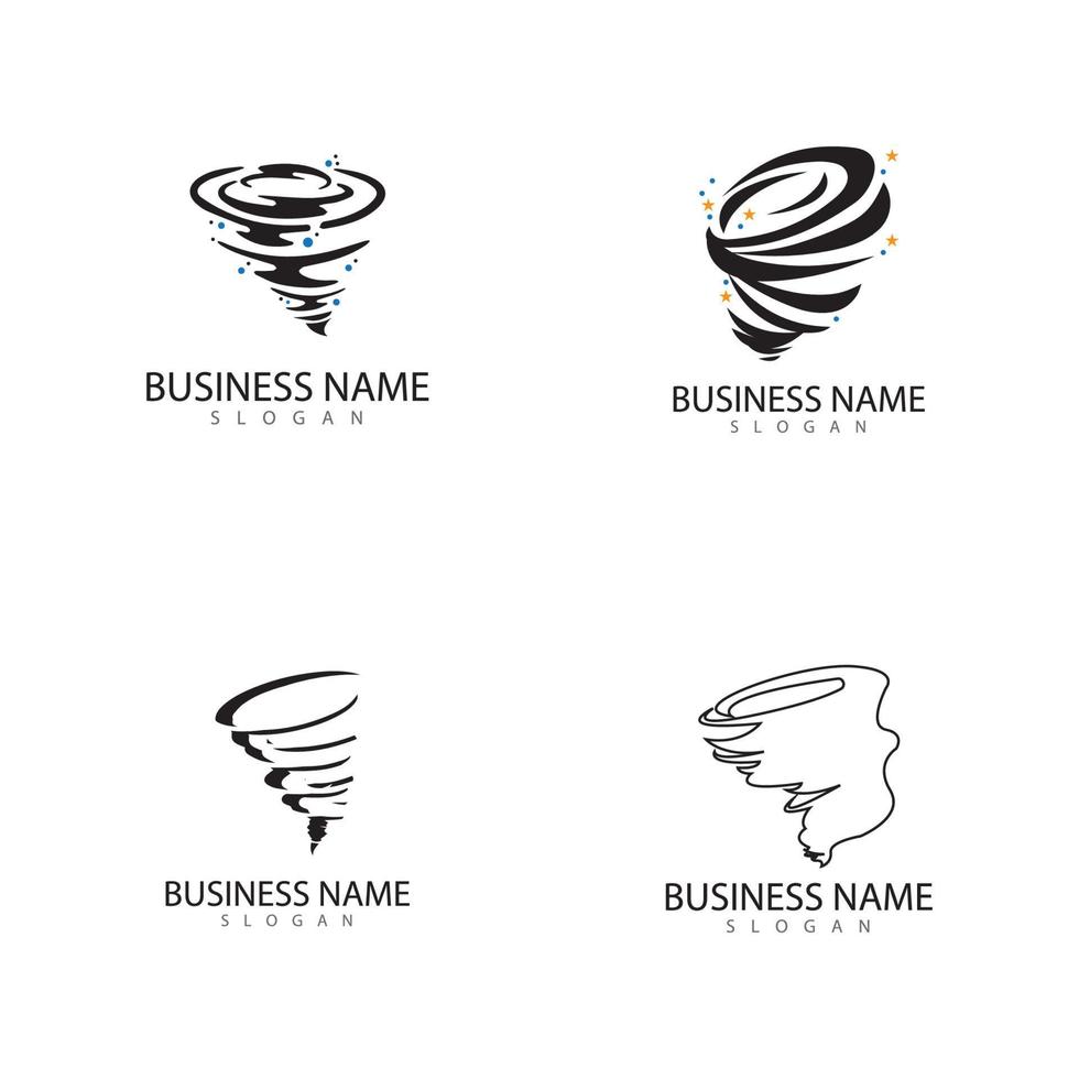 tornado logo en storm pictogram vector illustratie ontwerp
