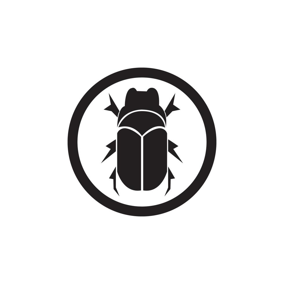 bug vector illustratie pictogram ontwerpsjabloon