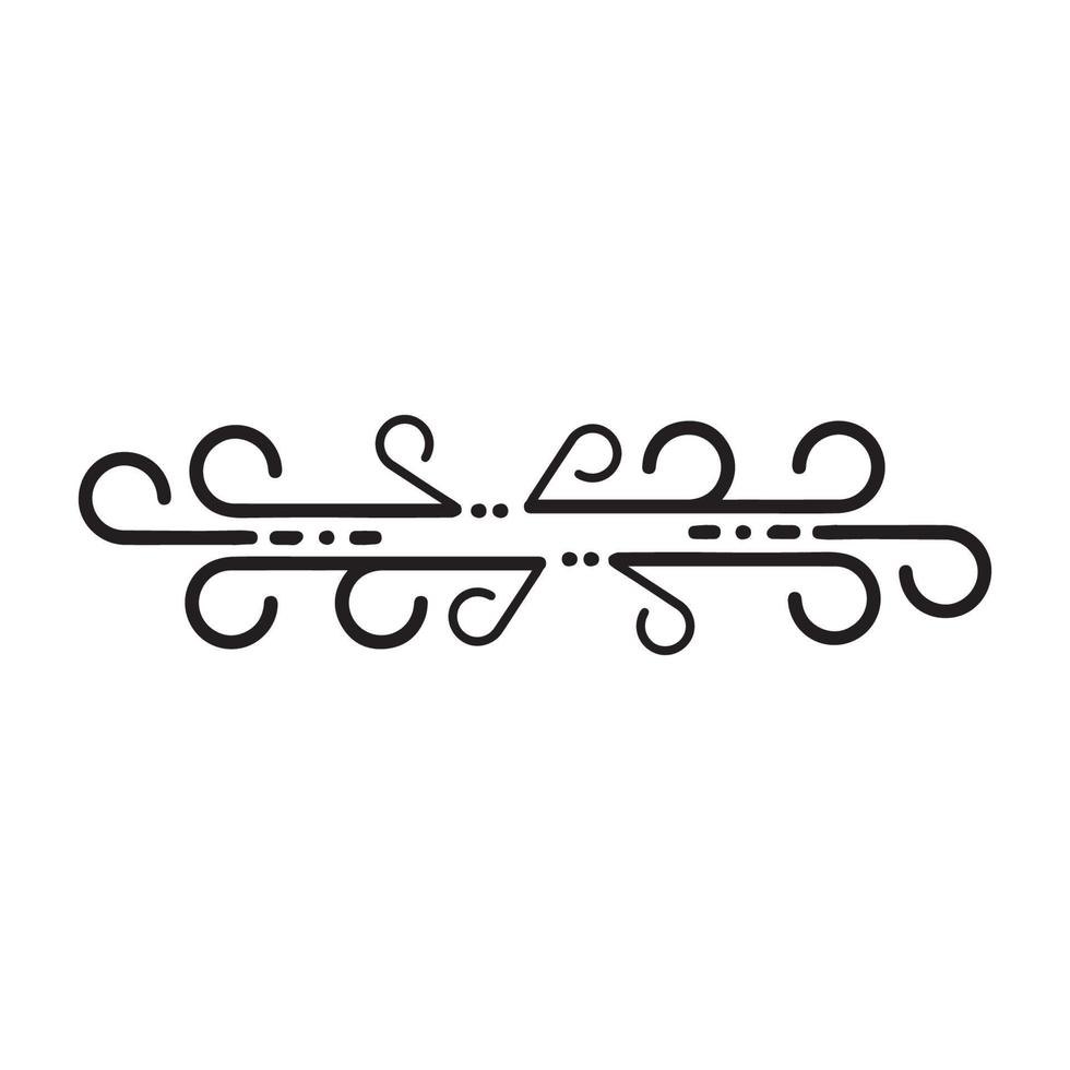 wind vector pictogram ontwerp illustratie sjabloon