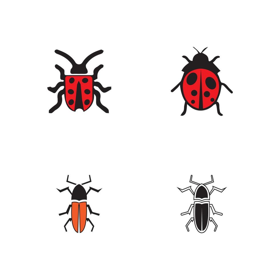 bug vector illustratie pictogram ontwerpsjabloon