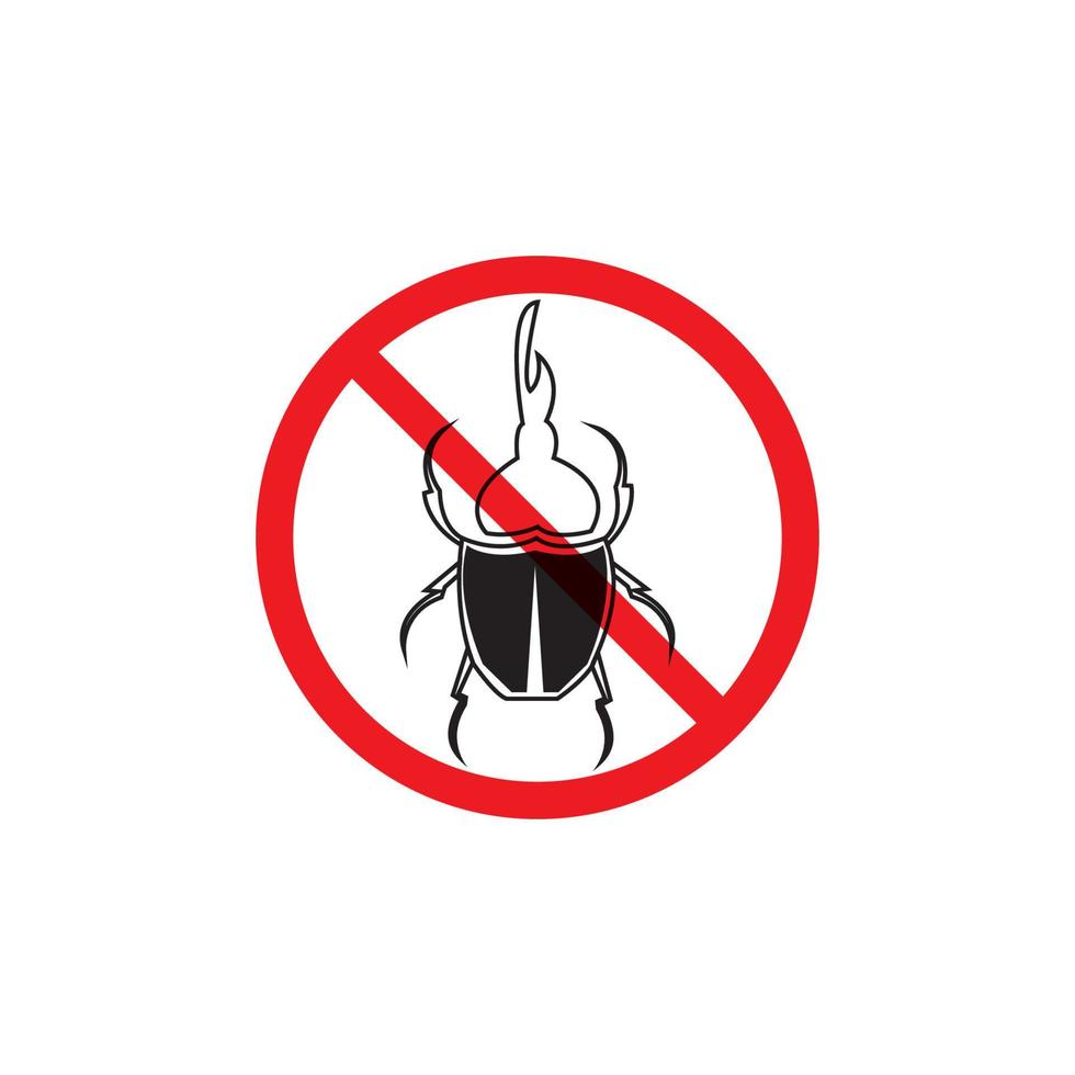 bug vector illustratie pictogram ontwerpsjabloon