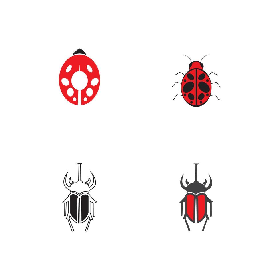 bug vector illustratie pictogram ontwerpsjabloon