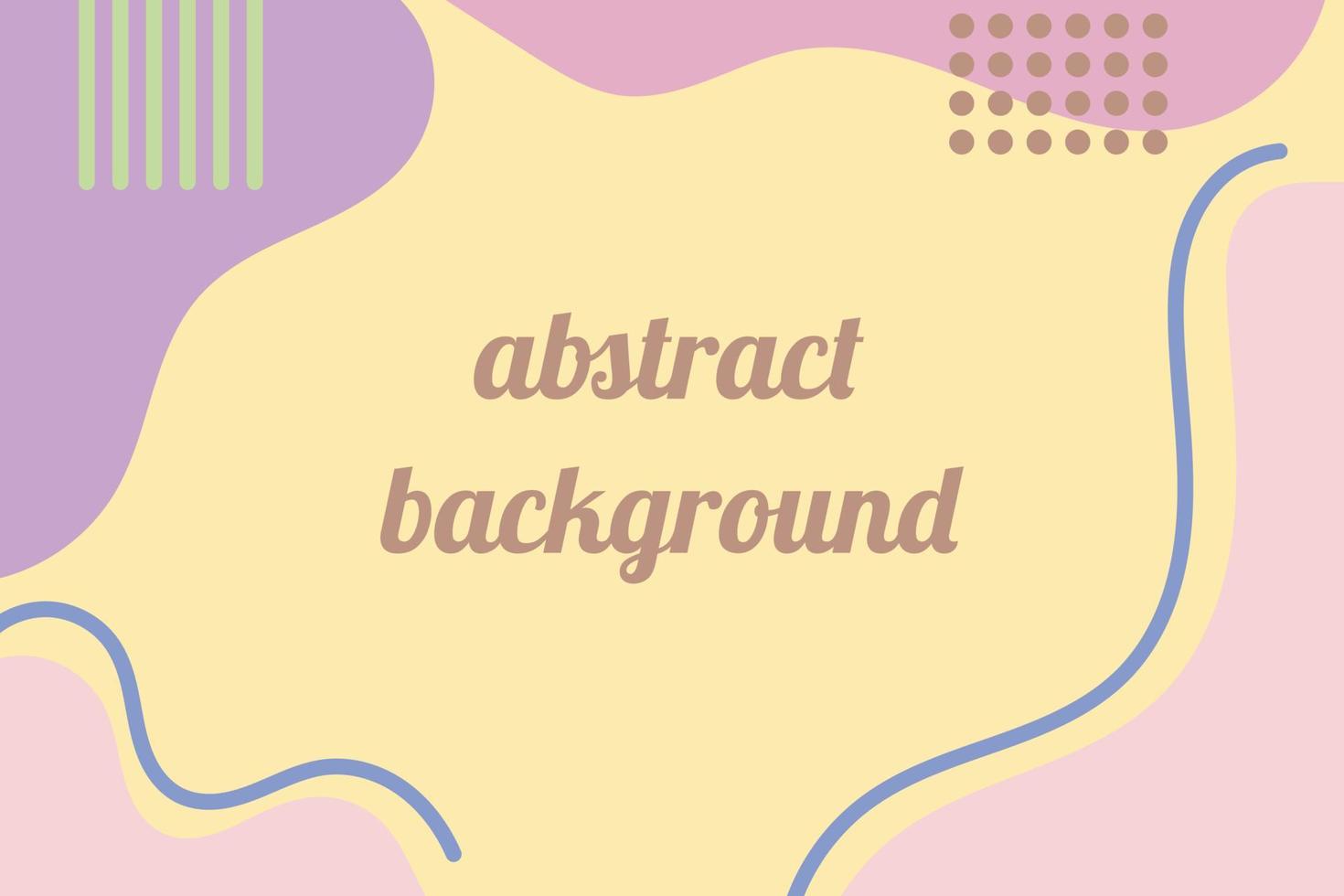 golvende abstracte achtergrond met warme kleuren en gebogen lijnen vector