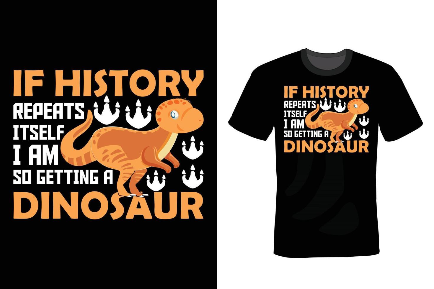 dinosaurus t-shirtontwerp, vintage, typografie vector