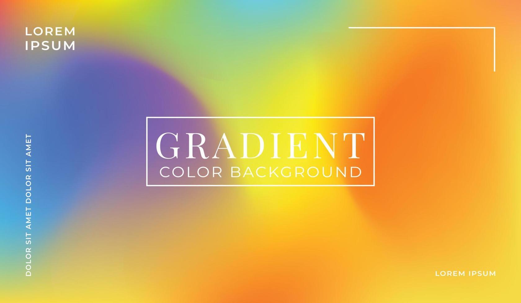 kleurrijk gradiëntontwerp als achtergrond met vloeiende grafische stijl. vectorillustratie. vector