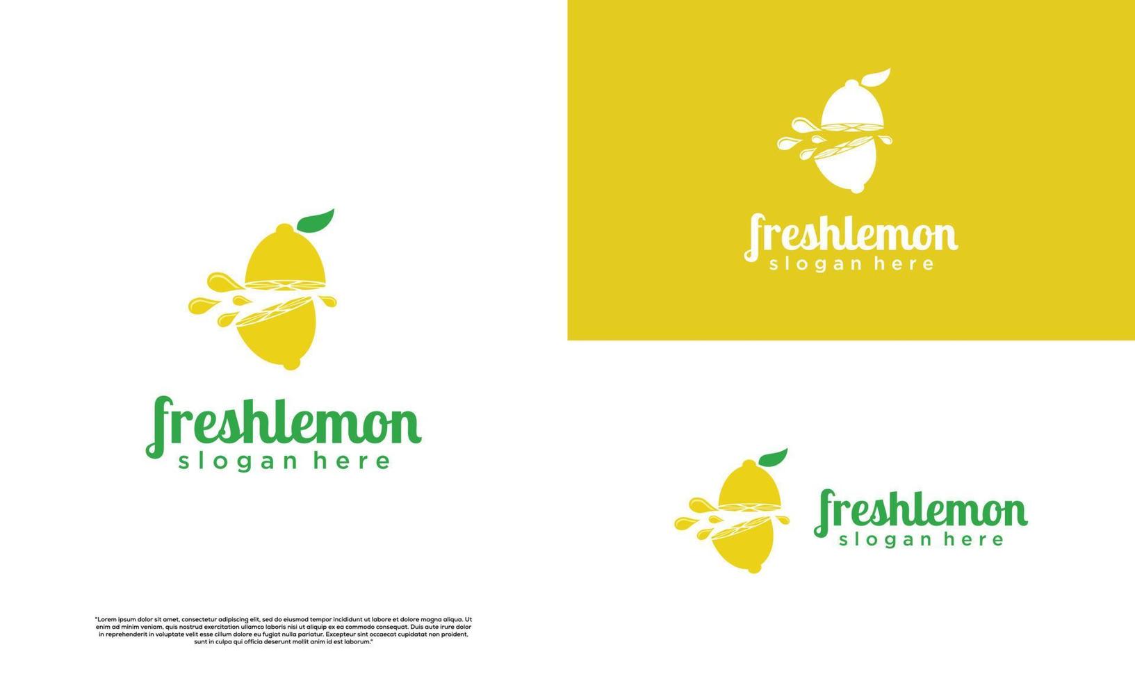 vers citroen logo ontwerp grafisch element, citroen logo icoon, gesneden citroen logo concept vector