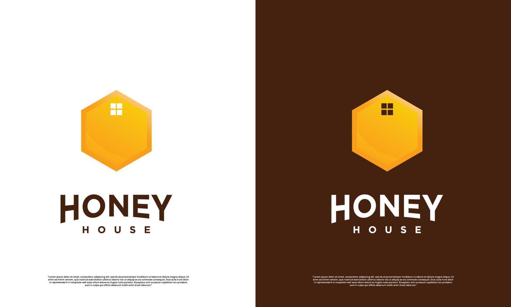 honing huis logo ontwerp concept vector