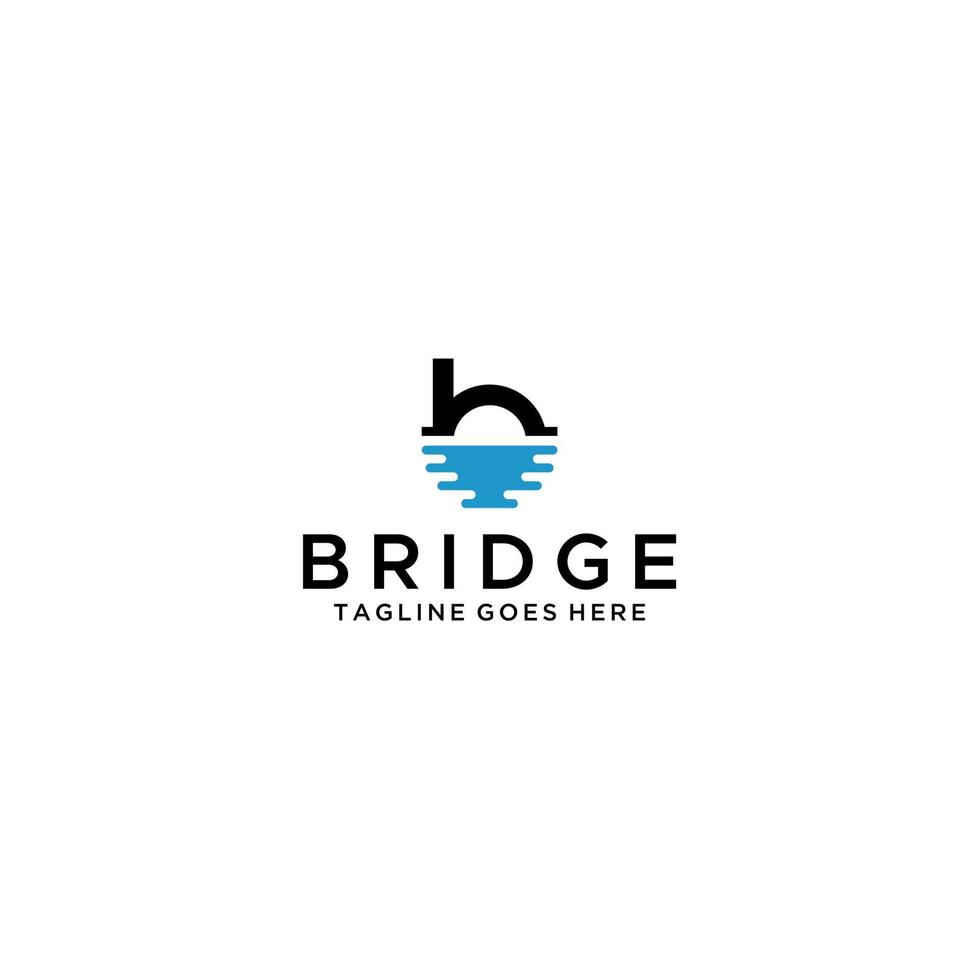 b brief eerste brug symbool vector pictogram logo ontwerp