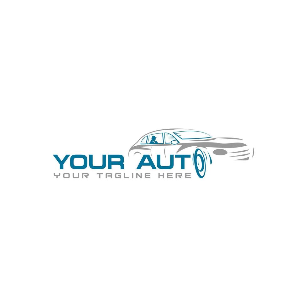 auto auto logo teken ontwerp vector