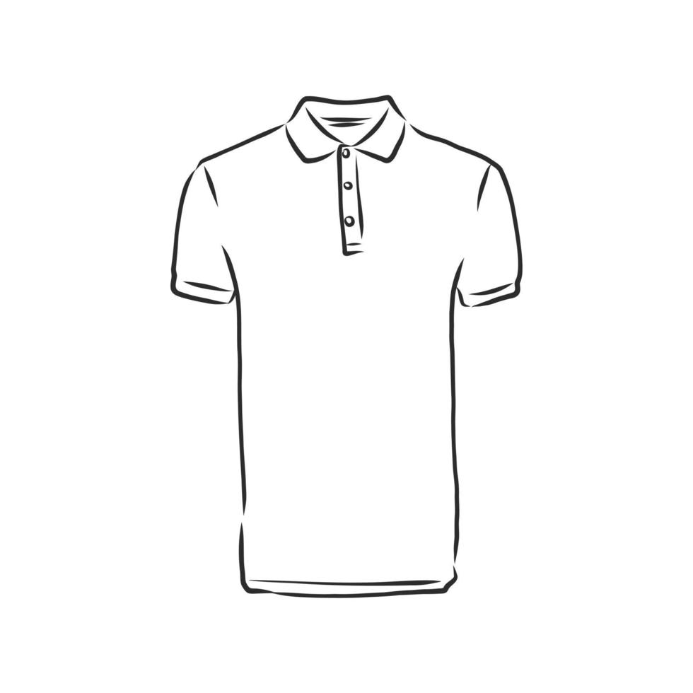 t-shirt vector schets