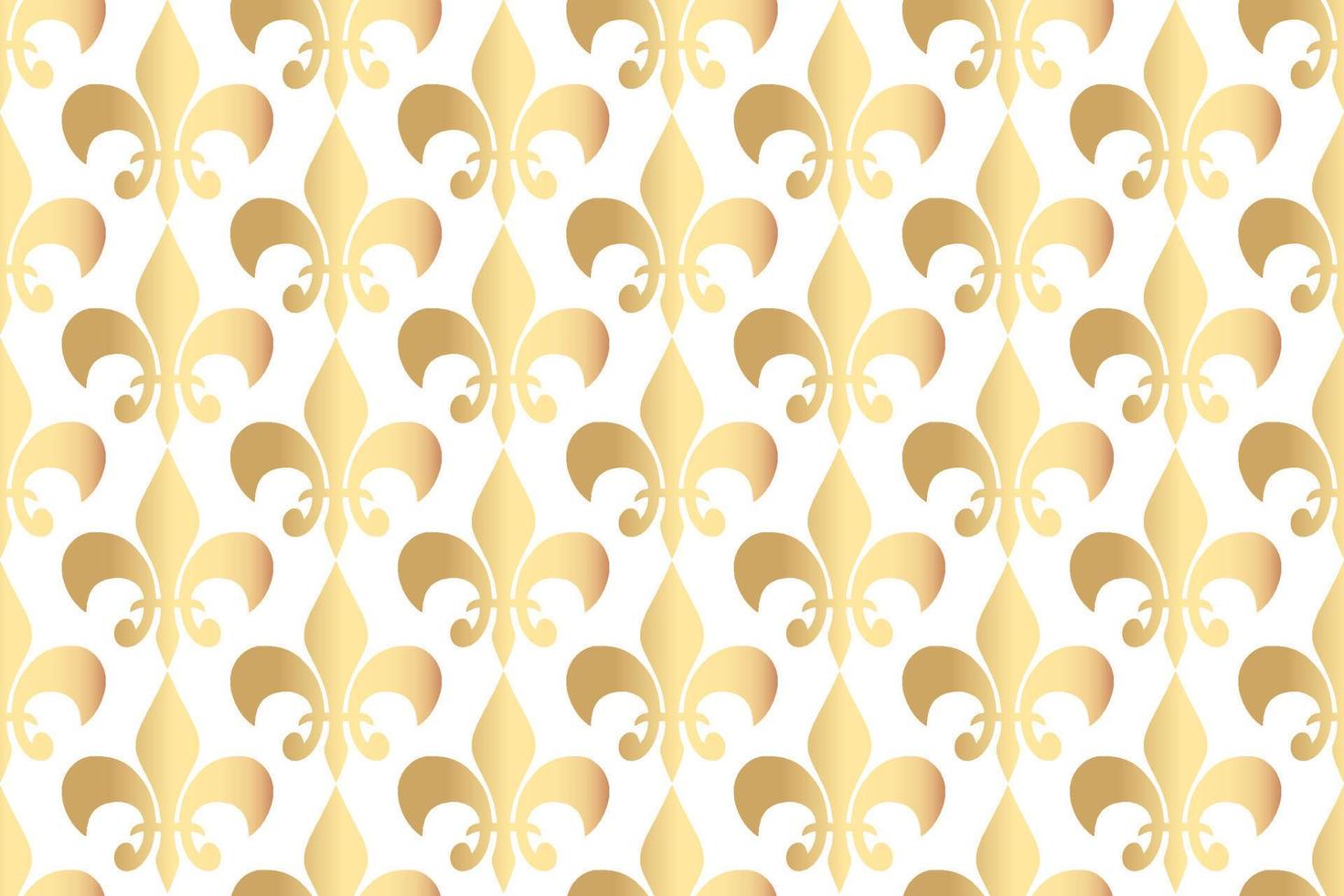 koninklijke heraldische lelies naadloos patroon vector