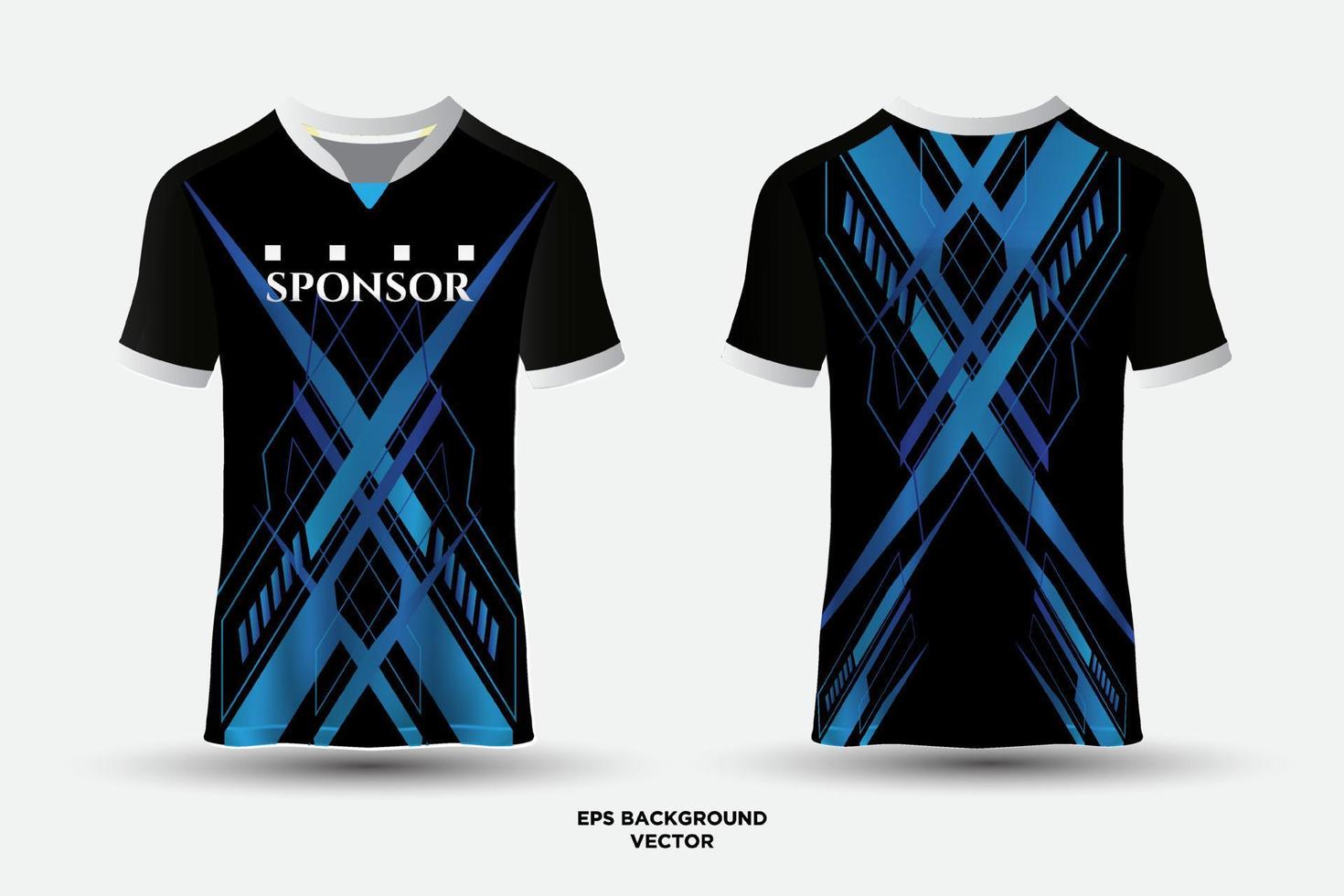 prachtige en bizarre t-shirt sport abstracte jersey geschikt voor racen, voetbal, gaming, motorcross, gaming, fietsen. vector