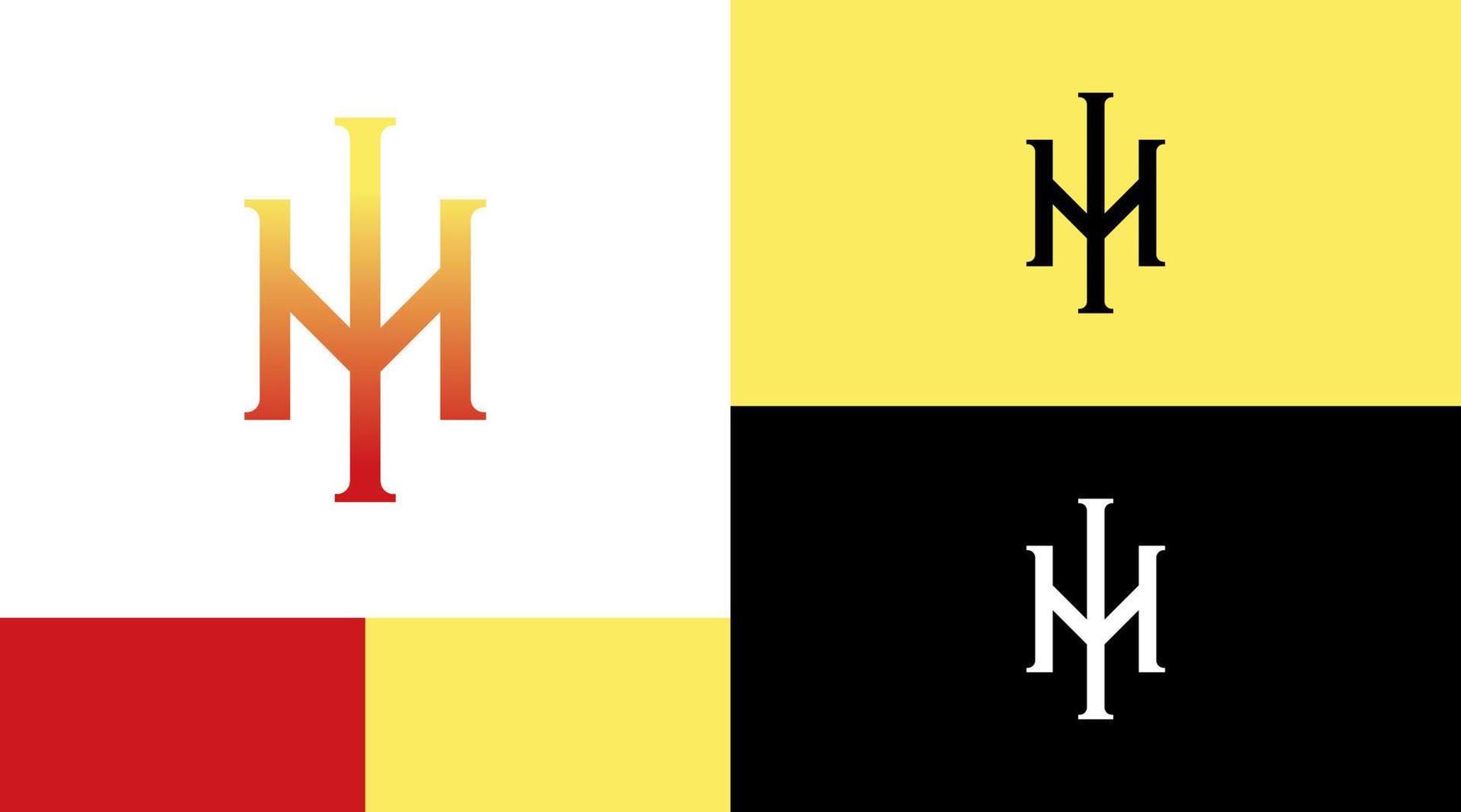 drietand poseidon vlammen logo ontwerpconcept vector
