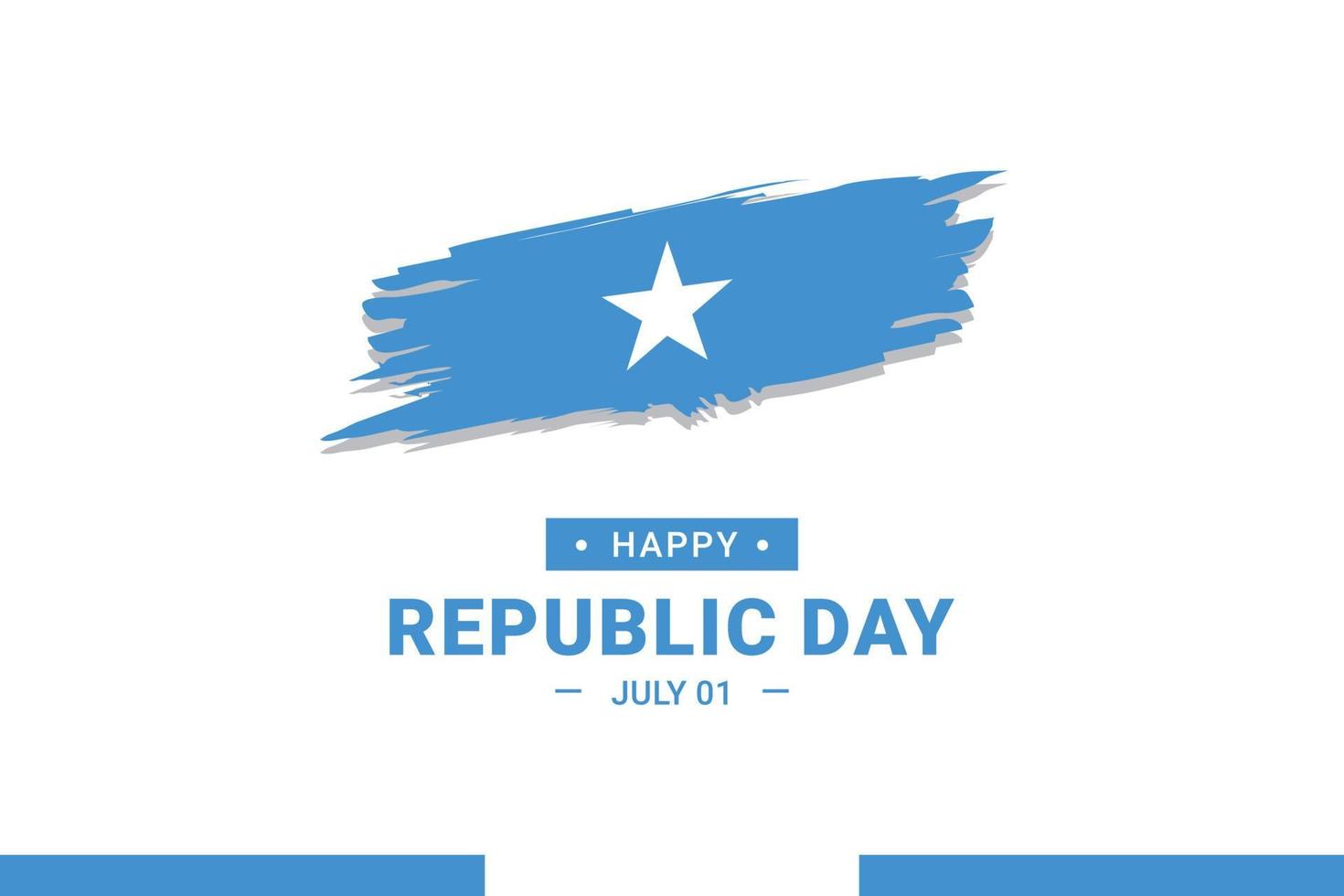 somalië republiek dag vector