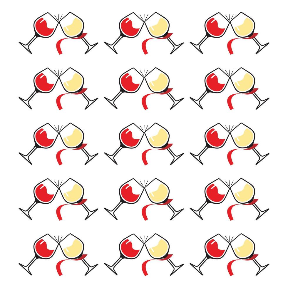 wijnglazen achtergrond achtergrond textuur vector