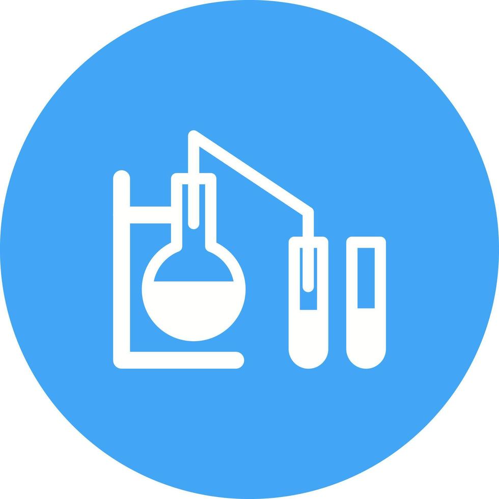 experiment ik cirkel achtergrondpictogram vector