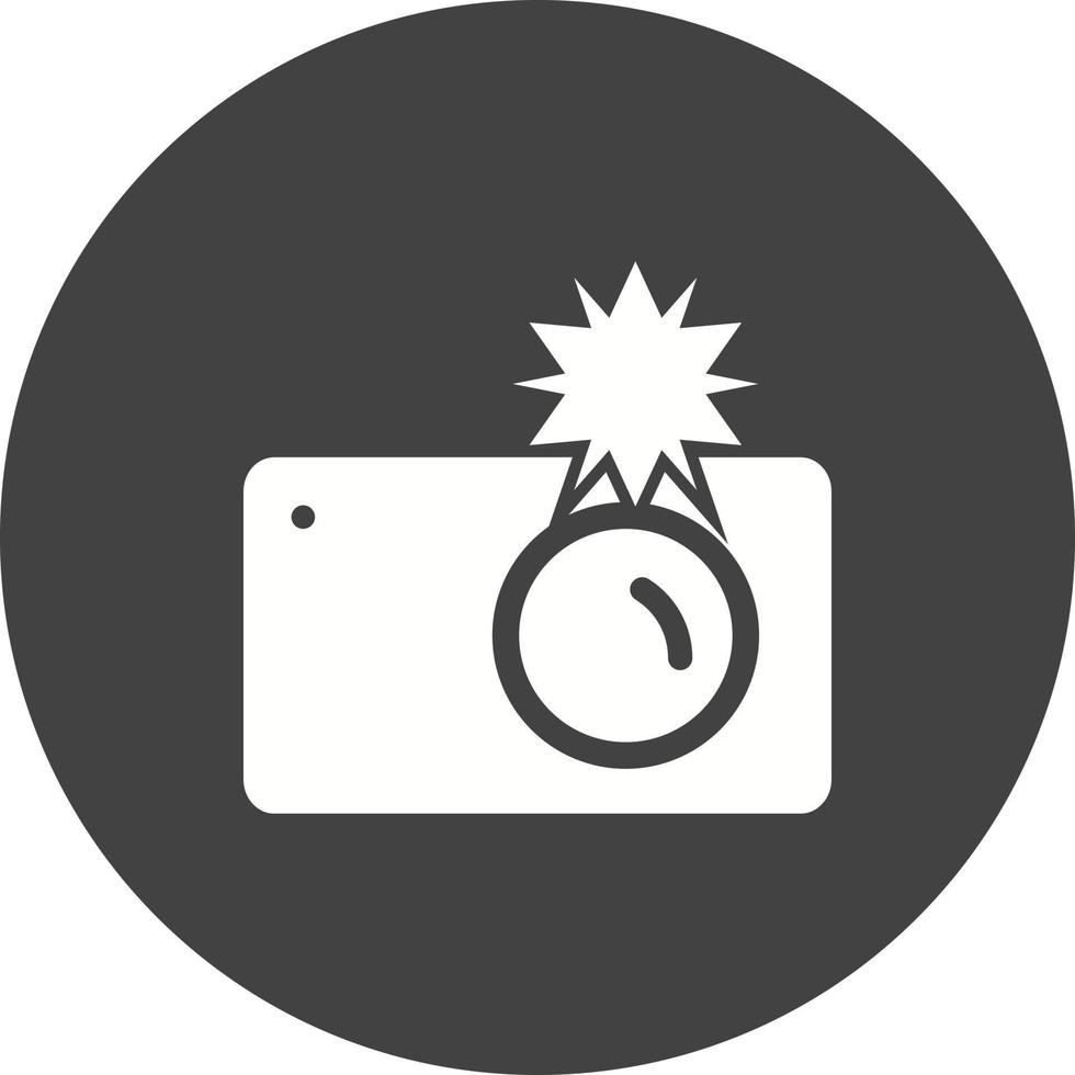 camera klikt cirkel achtergrondpictogram vector