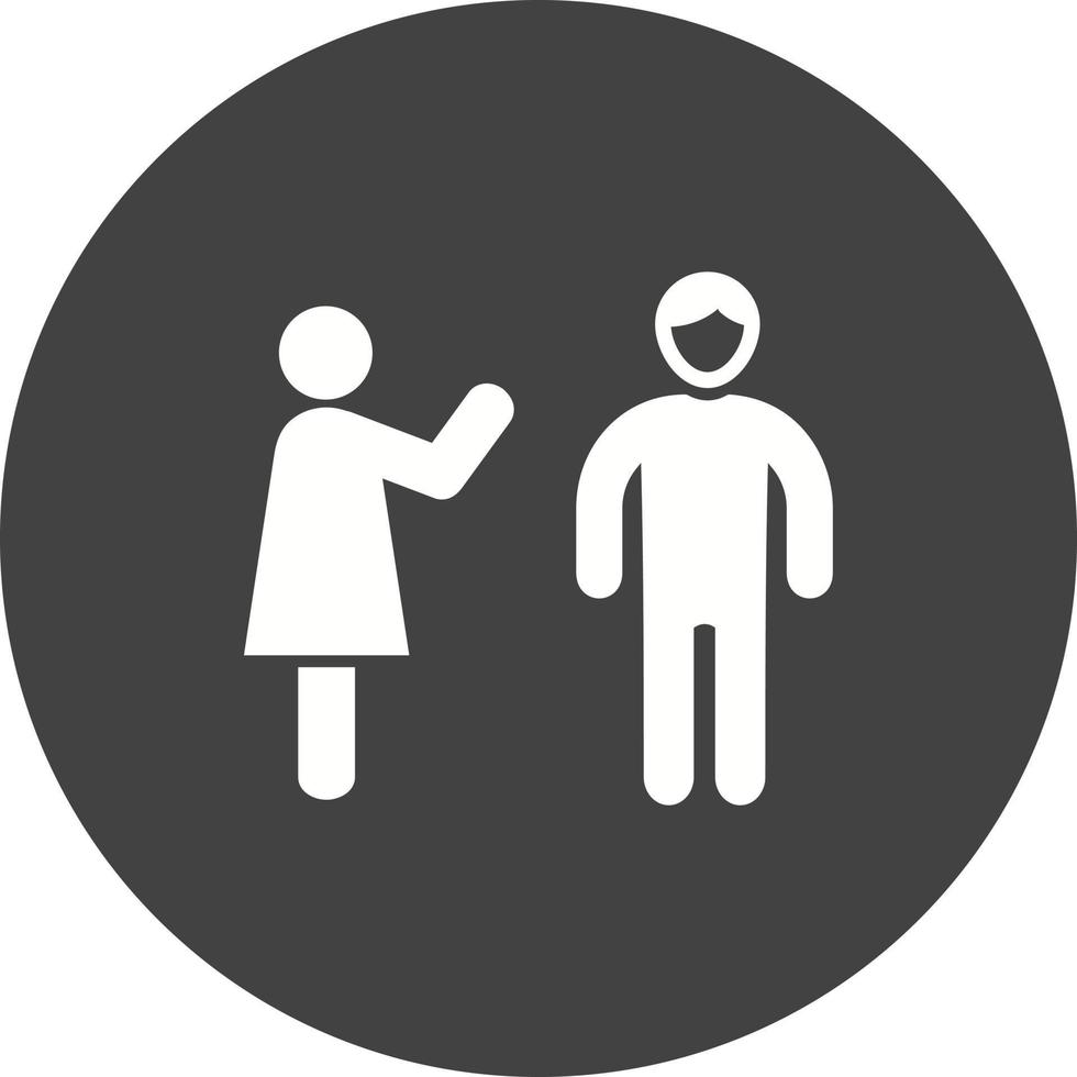 onderhandelingsvaardigheden cirkel achtergrondpictogram vector