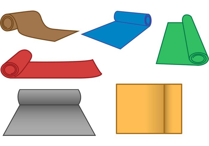 Tapijtrol-vectoren vector