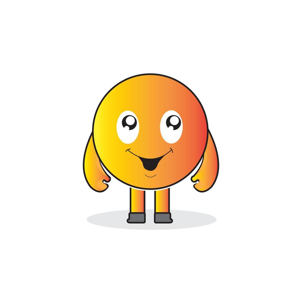 gevoel emoji cartoon logo vector symbool