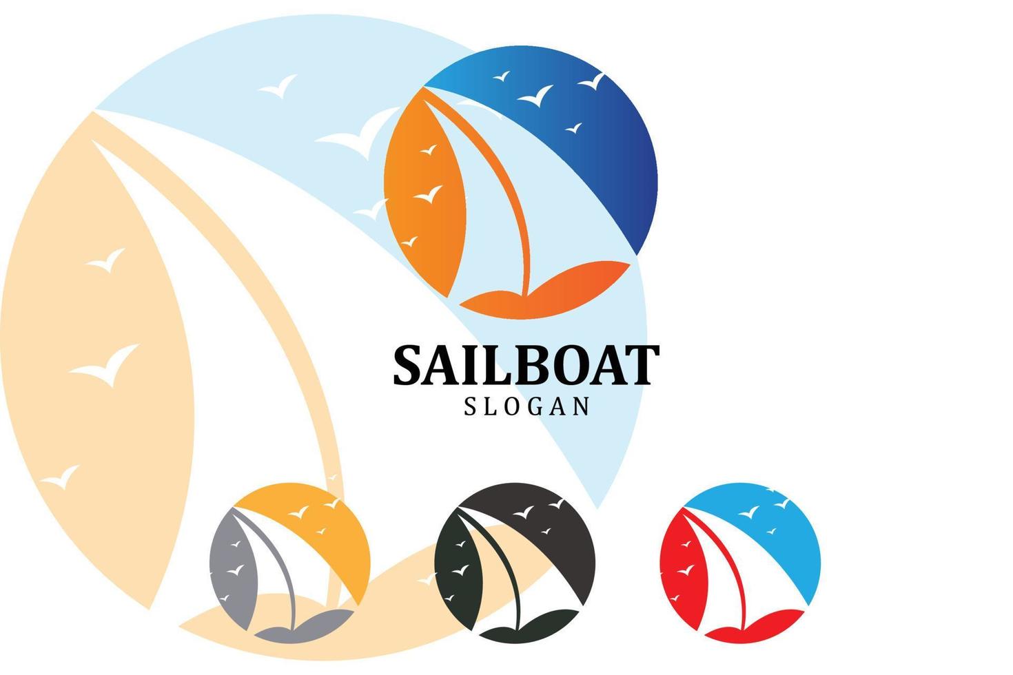 aziatische traditionele zeilboot symbool ontwerp logo vector