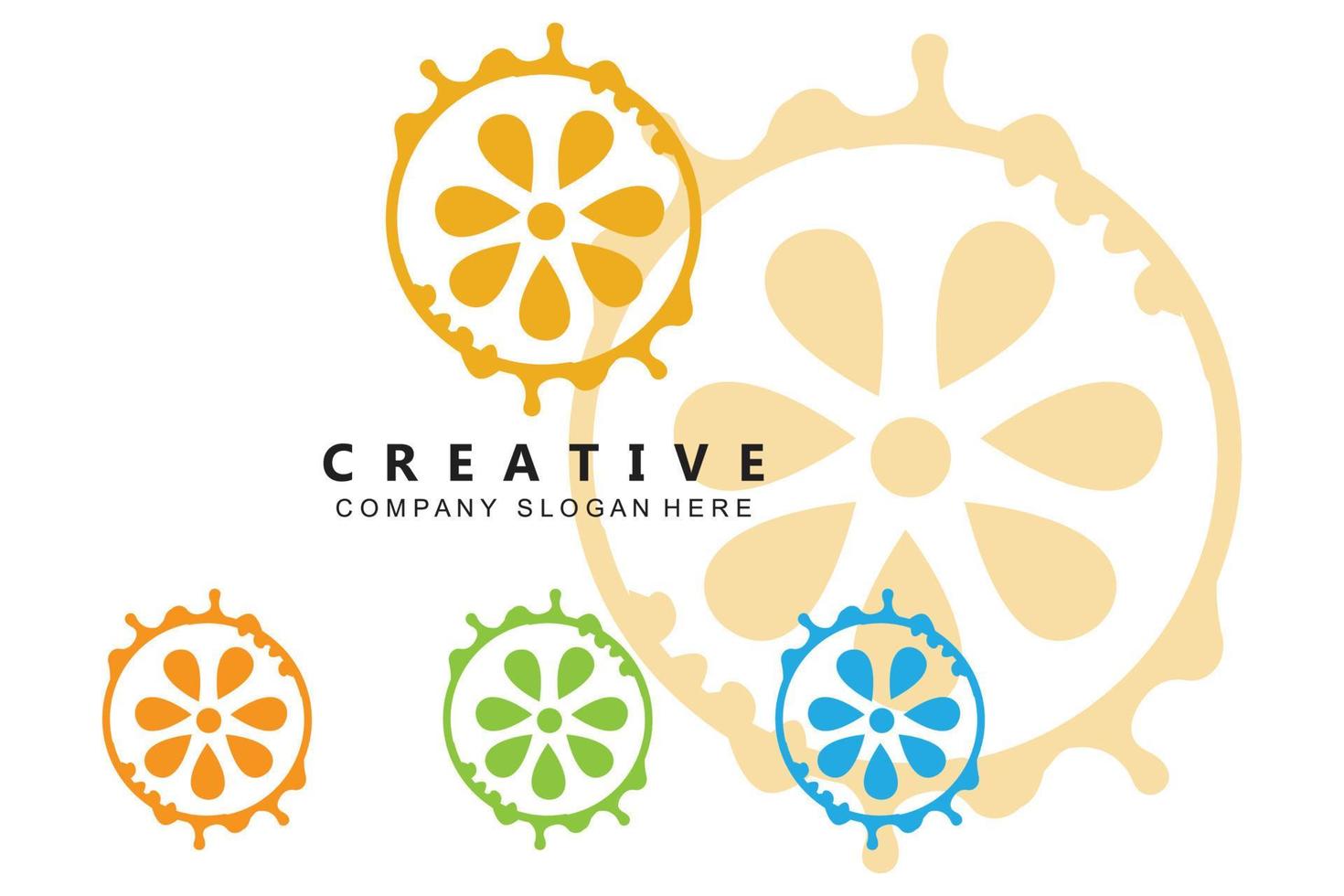 eenvoudig gele honingbij gratis pictogram vector logo