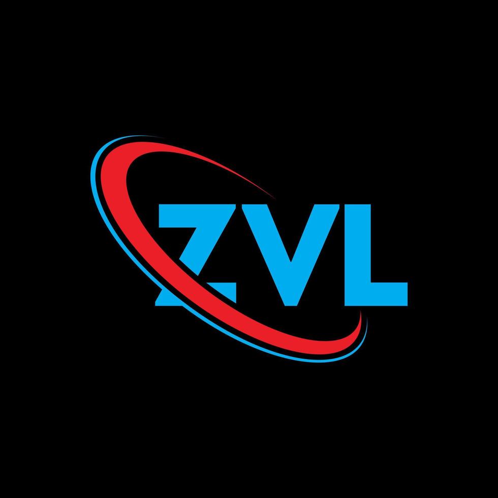 zvl-logo. zvl brief. zvl brief logo ontwerp. initialen zvl logo gekoppeld aan cirkel en hoofdletter monogram logo. zvl typografie voor technologie, zaken en onroerend goed merk. vector