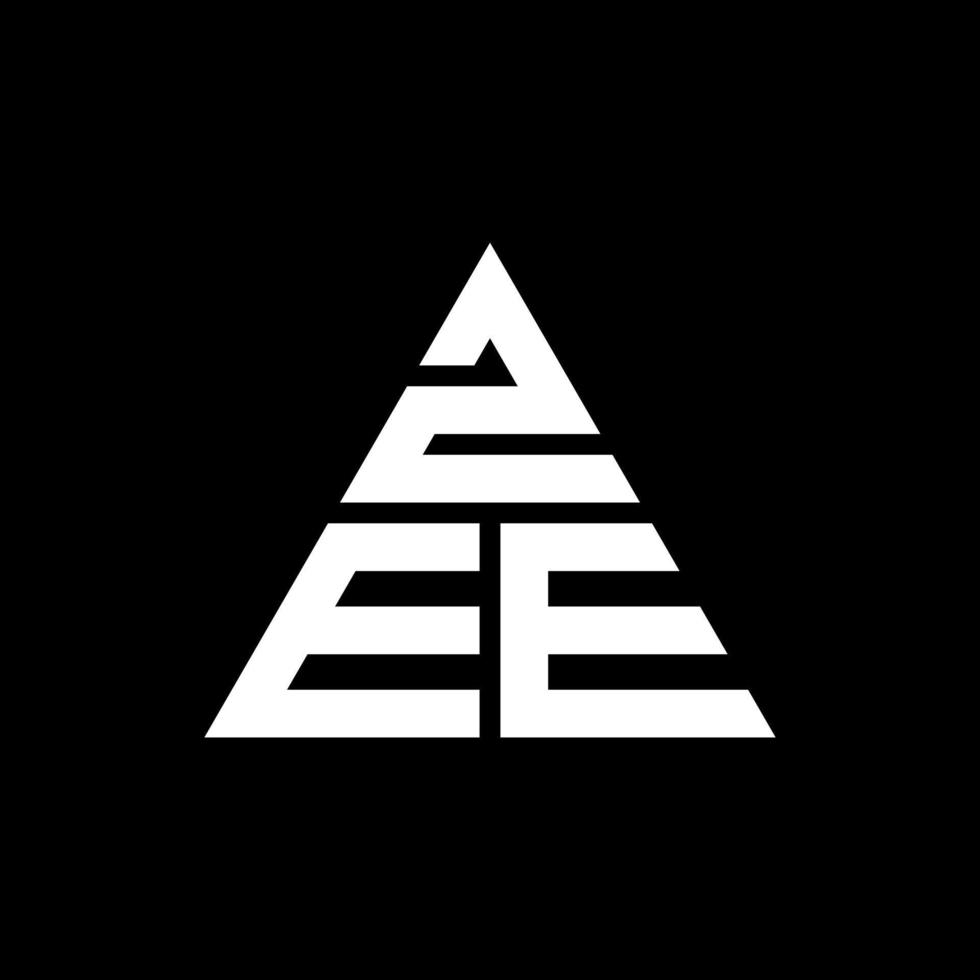 zee driehoek brief logo ontwerp met driehoekige vorm. zee driehoek logo ontwerp monogram. zee driehoek vector logo sjabloon met rode kleur. zee driehoekig logo eenvoudig, elegant en luxueus logo.