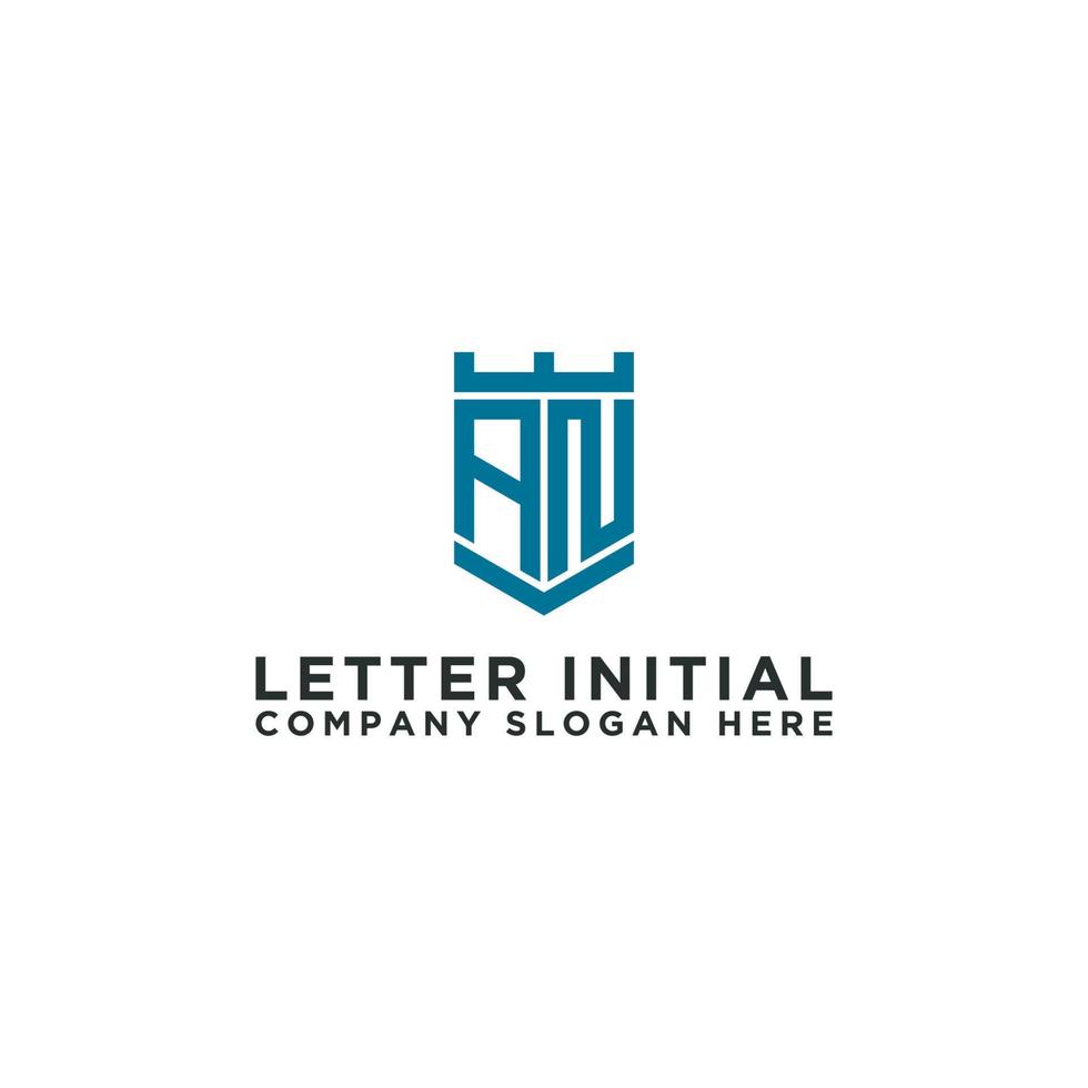 logo-ontwerpinspiratie voor bedrijven uit de beginletters van het logo-pictogram. -vector vector
