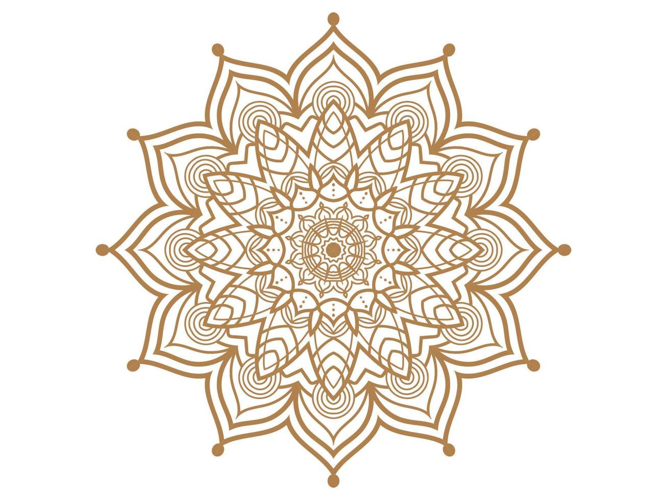 mandala vector luxe sierontwerp